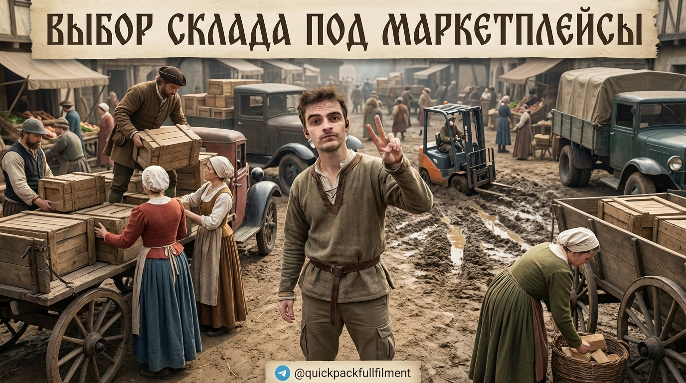 Выбор склада под маркетплейсы